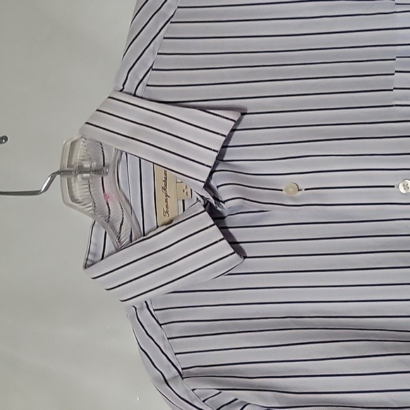 Tommy Bahama Striped Button Down Long Sleeve Dress Shirt M breathable comfort - Picture 2 of 7